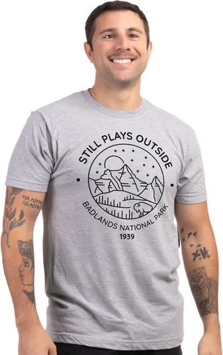 Miniatura 81 de Camiseta de senderismo Still Plays Outside Divertida camiseta para excursionista, camping, campista, al aire libre, hombres y mujeres