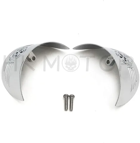Miniatura 6 de HONGK - Viseras de señal de giro compatibles con Harley 86-92 FXRT/86-90 FLST/88-17 FLSTC/94-17 FLHR [B07MF8W714]