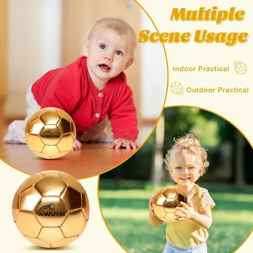 Miniatura 7 de 4Pcs Soccer Goals Set 2Pcs Soccer Nets 2x1.5ft 1Pcs Ball 1Pcs Pump Indoor Soccer Nets for Kids with Size 2 Toddler Soccer Ball Foldable Net with