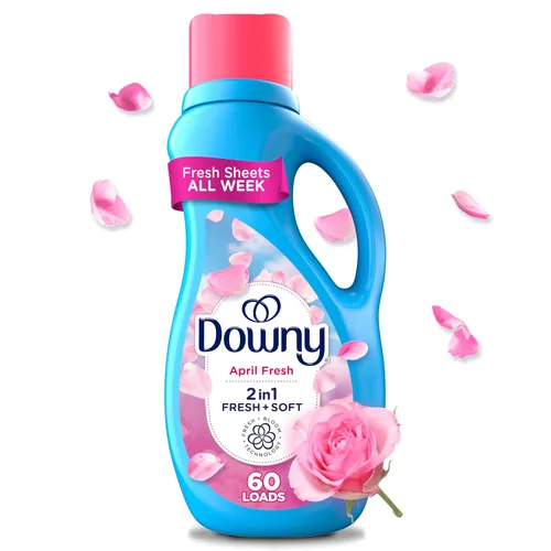 Miniatura 13 de Downy Ultra Laundry - Suavizante líquido para telas (acondicionador de telas), April Fresh, 44 onzas líquidas, 60 cargas