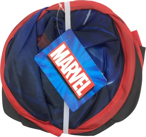 Miniatura 3 de Jay Franco Marvel Spiderman Web Sling Pop Up Cesta de lavandería - Cesta/Bolsa de lavandería de malla con asas duraderas, 22" x 14" Vengadores