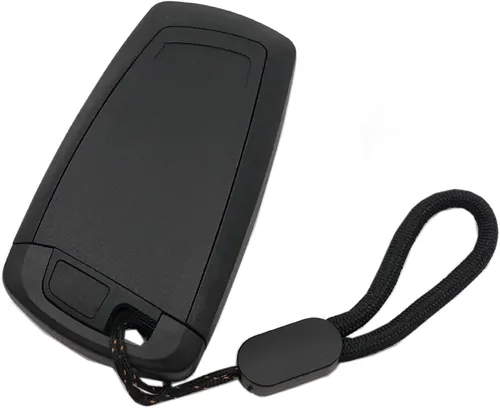Miniatura 2 de Funda para llavero inteligente con control remoto para BMW 1 3 4 5 6 7 F Series X3 X5 M2 M5 F10 235ix 320 Funda para llavero (negro)