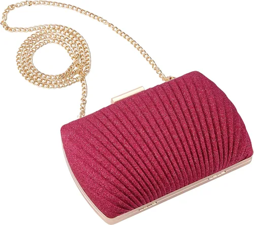 Miniatura 5 de Bolso de mano dorado, bolsos de mano dorados para mujer, para noche, boda, cóctel, fiesta, bolsa de noche, bolso cruzado de hombro