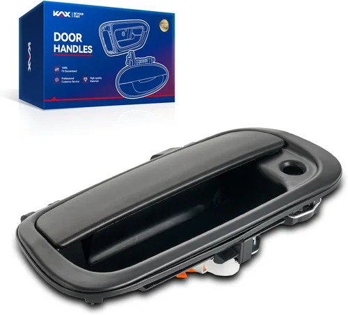 Miniatura 26 de KAX Manija de puerta exterior de ABS para conductor, 4 piezas, compatible con Toyota Tundra 2007-2019; reemplaza