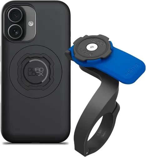 Miniatura 37 de Quad Lock Soporte de teléfono para bicicleta Out Front para manillar (V3) con funda para teléfono MAG para iPhone XR