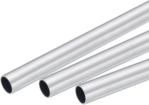 Miniatura 17 de uxcell Tubo redondo de aluminio 6063 0.157 in OD 0.118 in diámetro interior 11.811 in longitud tubería