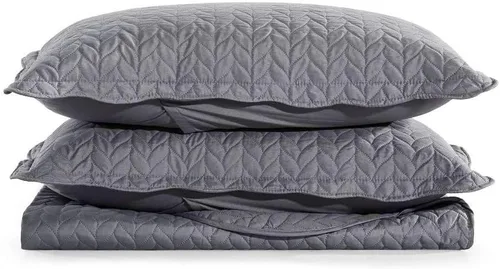 Miniatura 154 de MOONLIGHT20015 Edredón tamaño King (106 x 96 pulgadas) con 2 fundas de almohada (20 x 36 + 2 pulgadas) para todas las estaciones, juego de cama Azul
