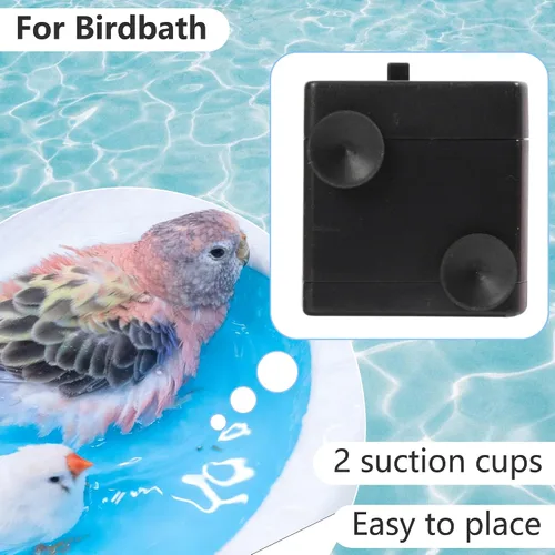 Miniatura 5 de alizzy Bomba de agua pequeña de 50 GPH (180L/H) de 3 W con tubo y flujo ajustable para fuente de mesa, acuario, pecera, hidropónica
