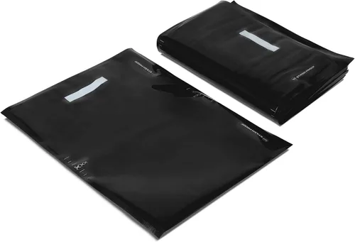 Miniatura 6 de Bolsas de sellado al vacío de 15 x 20 pulgadas (50 unidades) de 5.5 mil (negro y negro) – Sin BPA de grado comercial para almacenamiento, bolsa