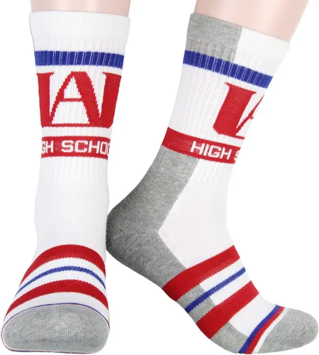 Miniatura 3 de My Hero Academia Socks UA High Design - Paquete de 2 calcetines deportivos para adultos, Varios
