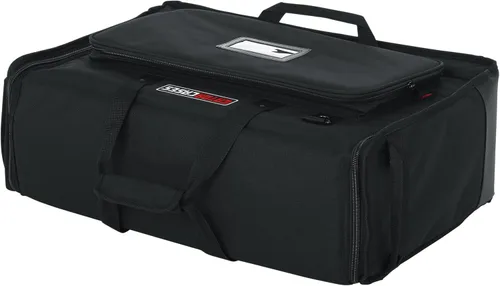 Miniatura 9 de Bolsa de transporte doble acolchada de nailon Gator Cases para transportar (2) pantallas LCD, monitores y televisores de entre 19" - 24