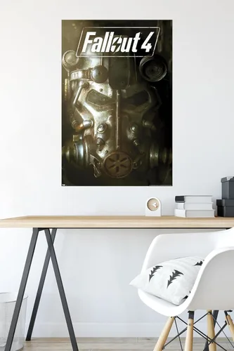 Miniatura 4 de Trends International Fallout - Póster de pared prémium de 4 teclas, 22.375 x 34 pulgadas Versión premium sin marco