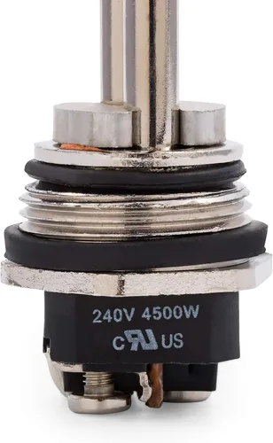Miniatura 5 de Camco 02722/02723 4500W 240V atornillado estilo Duron del elemento calentador de agua plegable - densidad baja del vatio