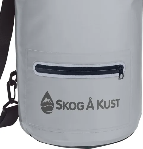 Miniatura 4 de Skog Å Kust DrySak - Bolsa impermeable con tapa enrollable para viajes y al aire libre - tamaños de 5, 10 y 20 litros Gris