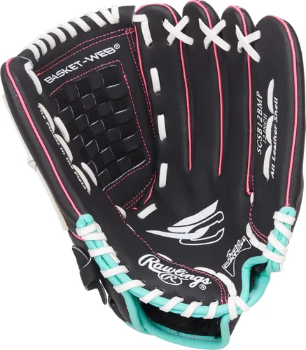 Miniatura 3 de Rawlings Serie Sure Catch - Guante de sóftbol juvenil Tamaños 10" - 12.5" Múltiples estilos