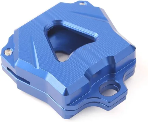Miniatura 3 de Motocicleta CNC Key Shell cubierta de protección para Yamaha YZF-R1 YZF-R6 MT-07 MT-09 MT-10 FZ1 FZ8 FZ10, Azul, Mediana