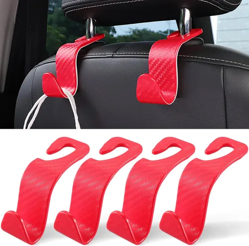 Miniatura 12 de LivTee - Gancho para reposacabezas de asiento de coche, ganchos para asientos de auto, organizador de almacenamiento interior, accesorios para Bling