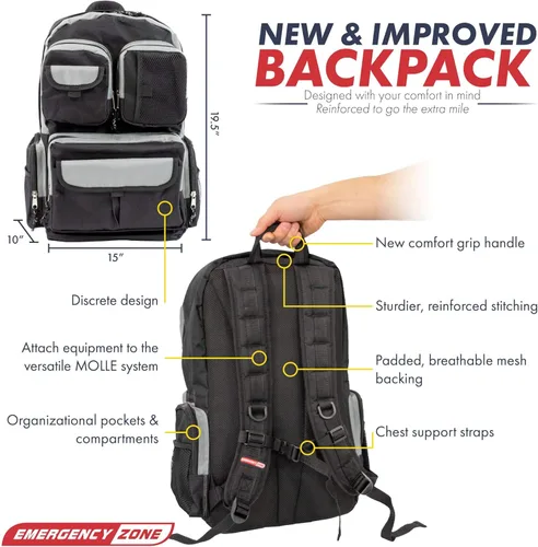 Miniatura 2 de Kit de supervivencia de lujo para 4 personas Deluxe