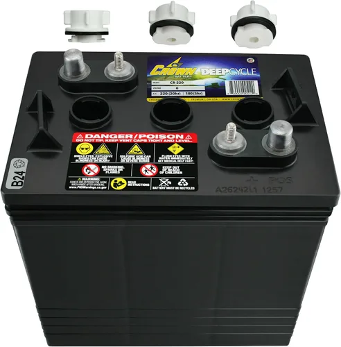 Miniatura 6 de PowerStar Crown CR-220 Group GC2 6V 220 Ah Batería X4