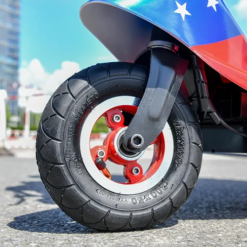 Miniatura 5 de RUTU Tubos interiores de 200 x 50 - Tubo de neumático eléctrico para scooter - Compatible con Razor E100, E150, E200, Power Core E100, Dune Buggy