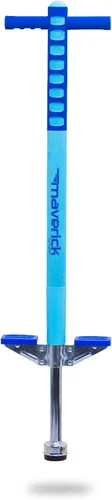 Miniatura 13 de Flybar Maverick 2.0 Vara de espuma de pogo para niños de 5 años en adelante, de 18 a 36 kg, juguetes para niños al aire libre, agarre de goma