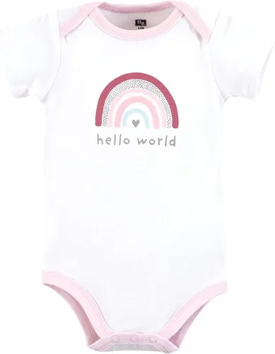 Miniatura 486 de Hudson Baby baby-girls Cotton Bodysuits 3-pack