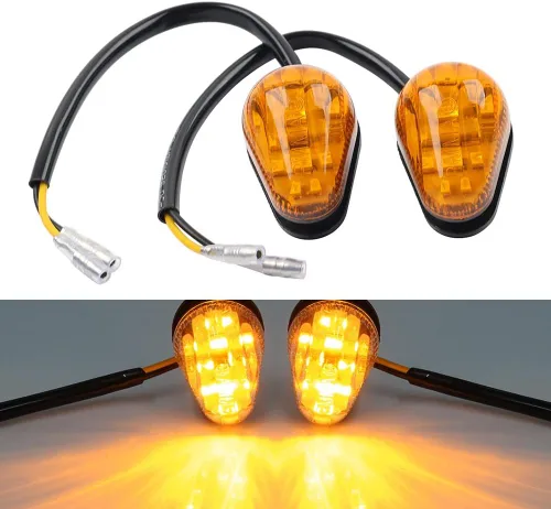 Miniatura 6 de GZYF Intermitente de luz intermitente de repuesto para Yamaha FZ-09 2014-2020, FZ-07 FJ-09 2015-2020, FZ-03 FZ-10 XSR700 XSR900 2016-2020, FZ-25