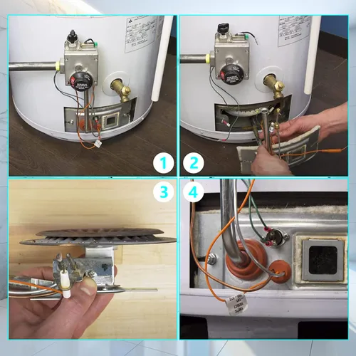 Miniatura 4 de Conjunto piloto de gas natural 9003542, piezas de repuesto para montaje piloto de calentador de agua, piezas de calentador de agua compatibles