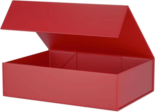 Miniatura 9 de ROSTELACK Cajas de regalo de 11.9" x 8.5" x 3.3" con tapa de cierre magnético caja para regalos, caja de regalo de dama de honor, bonita caja, cajas