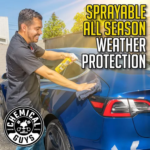 Miniatura 7 de Chemical Guys Blazin' Banana Cera en Aerosol, Brillo Natural de Carnauba, Segura para Automóviles, Camiones, SUVs, Casas Rodantes y Más, Extra