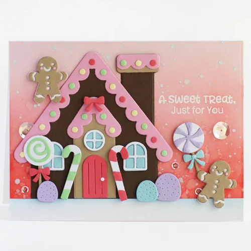 Miniatura 17 de Troqueles para álbum de recortes, troqueles de metal de Navidad para hacer tarjetas, plantilla de perforación para manualidades de papel, plantillas