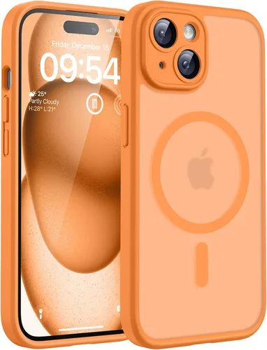 Miniatura 26 de TOCOL Funda magnética 3 en 1 para iPhone 14 Pro, mejorada [protección completa de cámara] con 2 protectores de pantalla, funda de grado militar Azul