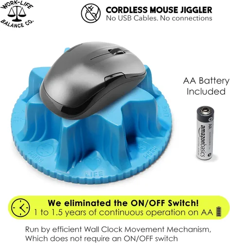 Miniatura 9 de Work-Life Balance - Ratón mecánico compacto - Dispositivo indetectable para mantener el mouse en movimiento y la computadora despierta, móvil