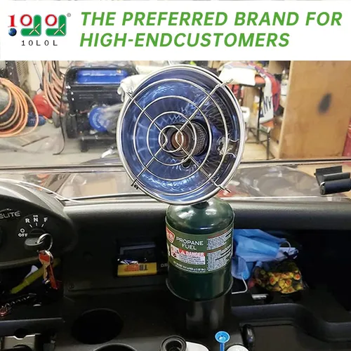 Miniatura 2 de 10L0L Calentador universal para carrito de golf, portavasos de propano para Yamaha EZGO Club Car, Portavasos de repuesto con material mejorado