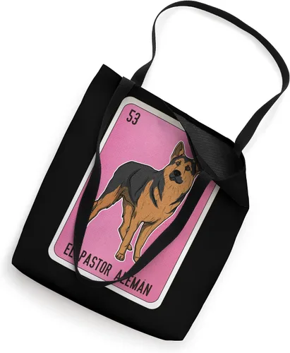 Miniatura 2 de El Pastor Aleman Mexican Slang Chicano Bingo Cards Tote Bag