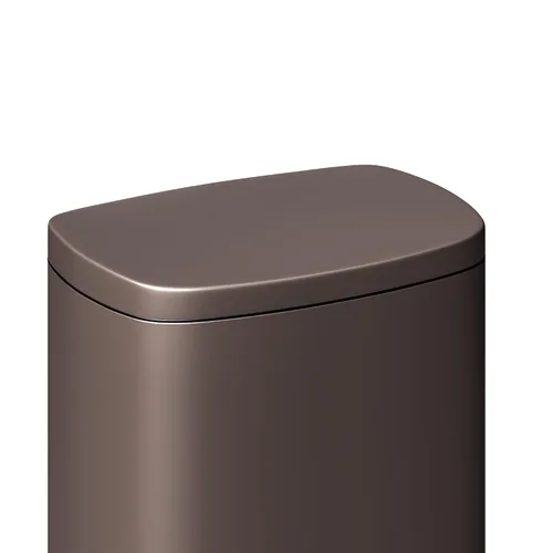 Miniatura 9 de Garvee Juego combinado de botes de basura de metal de 13 galones (50 L) y 2.6 galones (10 L), bote de basura a prueba de óxido con tapa, cubo
