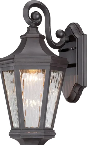 Miniatura 2 de Minka Lavery 71821-143-L Hanford Point - Linterna LED para exteriores, acabado de bronce aceitado