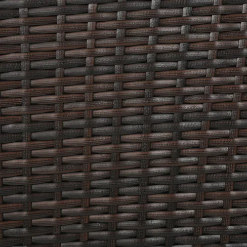 Miniatura 6 de Christopher Knight Home Antibes - Sillas de comedor de mimbre para exteriores con cojines resistentes al agua, juego de 2 piezas, multicolor y beige