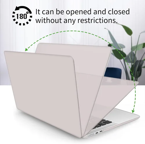 Miniatura 5 de Seorsok Compatible con MacBook Air de 13 pulgadas Case 2022 2021 2020 2019 2018 versión A1932 A2179 M1 A2337 Touch ID, carcasa rígida de plástico