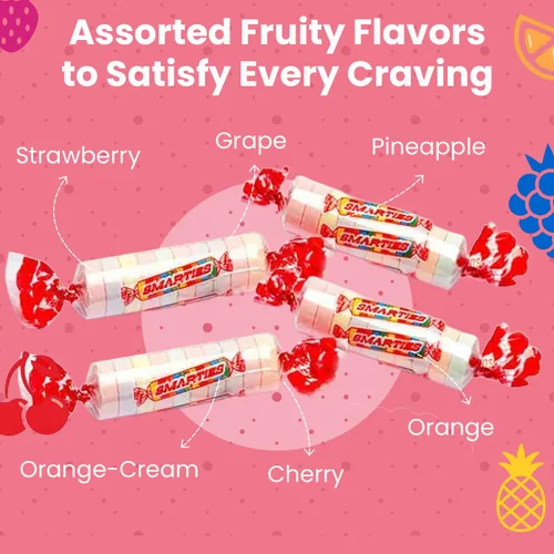 Miniatura 7 de Smarties - Rollos de caramelo, 28 onzas, 160