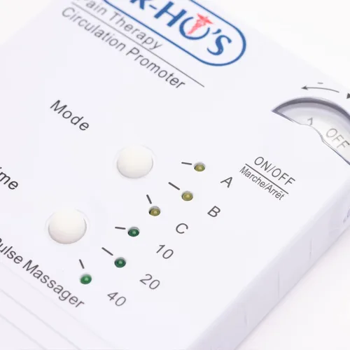 Miniatura 4 de Dr Ho's Paquete esencial de promotor de circulación, máquina TENS, terapia EMS, estimulador muscular patentado AMP TENS para dolor de piernas