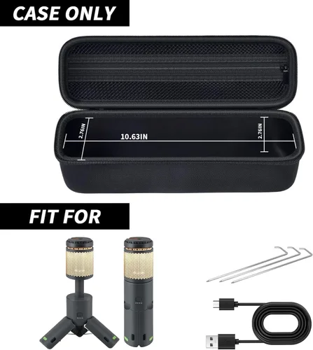 Miniatura 2 de Boobowl Funda Compatible con BYSOU/para AsFrost/para SupeDesk/para Outask Luz de Camping Telescópica y Plegable Nocturna de Iluminación Móvil