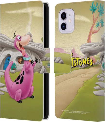 Miniatura 11 de Head Case Designs Funda de piel con licencia oficial de The Flintstones Bambam Rubble Characters compatible con Apple iPhone 11