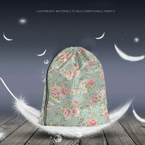 Miniatura 2 de Beabes No Drama Llama Cordón Bolsas Mochila Bolsa Gimnasio Saco Bolsa con Cordón, Multi-a36, Mochilas de viaje