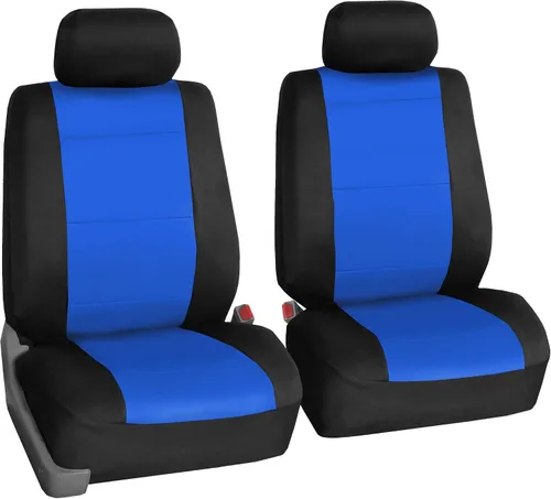 Miniatura 26 de FH Group Juego completo de fundas de neopreno impermeables para asiento de automóvil, de tres filas y 7 plazas, listas para bolsa de aire