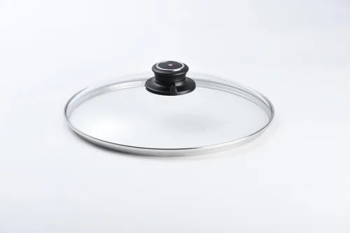 Miniatura 2 de Swiss Diamond Tapa de vidrio templado térmico de 10.2 in apta para lavavajillas y horno