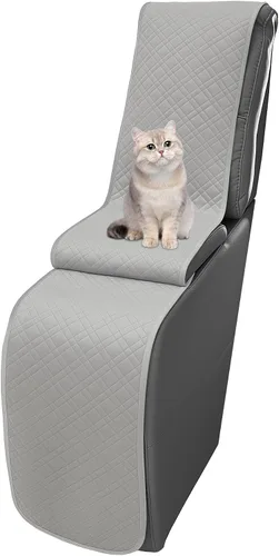 Miniatura 30 de Fundas de terciopelo 10% impermeables para sofá modular reclinable en forma de L, 1 pieza, fundas acolchadas para sofá reclinable esquinero, juego
