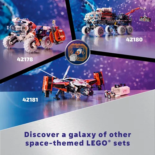 Miniatura 6 de LEGO Technic Rover de Exploración de la Tripulación de Marte - Juguete de Construcción para Construir y Mostrar para la Decoración de la Habitación
