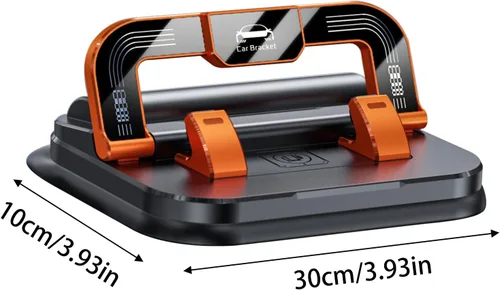 Miniatura 2 de Soporte de teléfono para automóvil con rotación de 360 grados, soporte universal para teléfono de tablero de 360 grados, soporte de teléfono