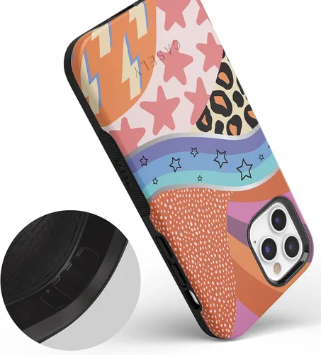 Miniatura 2 de Casely Funda para iPhone 11 Pro Max y I OOP Muestra mixta Diseño protector audaz